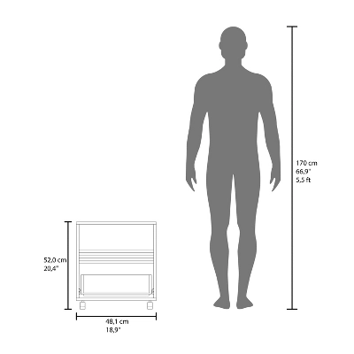 Sapphtopaz Modern Nightstand With Drawer And Open Shelf Wood Side Table With Handle And Legs Night Stand For Bedroom, Living Room 7 Sapphtopaz Modern Nightstand With Drawer And Open Shelf Wood Side Table With Handle And Legs Night Stand For Bedroom, Living Room - Image 5