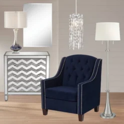 Studio 55D Mirrored Chevron 32" Wide 3-Drawer Accent Chest -Nexera Furniture Store GUEST 01f1ac49 997f 4560 8170 c9c7c3df0cd1