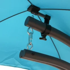 Sunnydaze Decor Sunnydaze Outdoor Hanging Chaise Floating Lounge Chair With Canopy Umbrella And Stand -Nexera Furniture Store GUEST 022104e0 305a 4746 8211 1ccaf9517caf