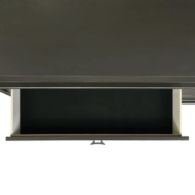 Faris 2 Drawer Nightstand Black - Picket House Furnishings 7 Faris 2 Drawer Nightstand Black - Picket House Furnishings - Image 5