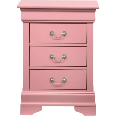 Passion Furniture Louis Philippe 3-Drawer Nightstand (29 In. H X 16 In. W X 21 In. D) 16 Passion Furniture Louis Philippe 3-Drawer Nightstand (29 In. H X 16 In. W X 21 In. D) - Image 14