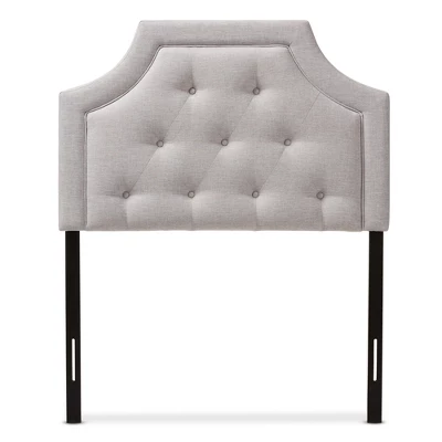 Mars Modern And Contemporary Fabric Headboard Gray - Baxton Studio 3 Mars Modern And Contemporary Fabric Headboard Gray - Baxton Studio