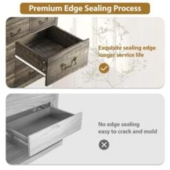 9-Drawers Dresser For Bedroom, Wooden Chest Of Drawer With Large Drawers & Metal Handles -Nexera Furniture Store GUEST 076cfa43 ba27 4921 bc72 86654df9fbfd