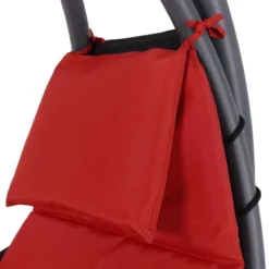 Sunnydaze Decor Sunnydaze Outdoor Hanging Chaise Floating Lounge Chair With Canopy Umbrella And Stand -Nexera Furniture Store GUEST 085e9bb2 9289 4237 baca 1c23e35e28ca