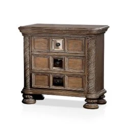 5pc Lellen Bedroom Set Beige/Rustic Natural Tone - HOMES: Inside + Out -Nexera Furniture Store GUEST 09c52c7b 8e06 469e 9ccf beea479bd176