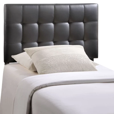Lily Upholstered Vinyl Headboard - Modway 3 Lily Upholstered Vinyl Headboard - Modway