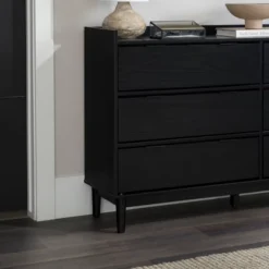 Mid-Century Modern Solid Wood 6 Drawer Double Dresser - Saracina Home -Nexera Furniture Store GUEST 0d3deb4d 8597 4f72 8143 ca6f1c61edb4