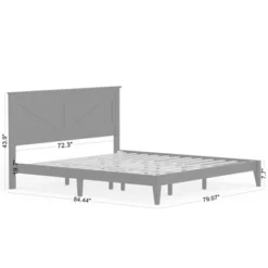 Glenwillow Home Farmhouse Solid Wood Platform Bed -Nexera Furniture Store GUEST 0eb928cb bf49 48c9 aa2a 22da600fac89
