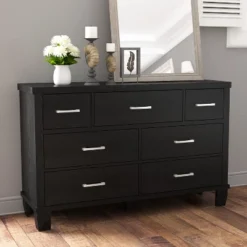 7-Drawer Modern Dresser With Metal Handles, Wooden Chest Of Drawers Organizer For Bedroom And Living Room Storage 17 7-Drawer Modern Dresser With Metal Handles, Wooden Chest Of Drawers Organizer For Bedroom And Living Room Storage -Nexera Furniture Store GUEST 0f5d1ae0 8699 43d7 a793 aea7bd0953ac