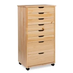 Cary 8 Drawer Rolling Storage Cart - Linon -Nexera Furniture Store GUEST 0fd7d8f5 fe51 4dde a8bd a9f188603416