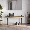 Sera Small Entryway Bench Natural - WyndenHall -Nexera Furniture Store GUEST 111ec4be 8f5c 4cd8 9383 3608d482fc83