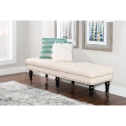 62" Isabelle Bench - Linon -Nexera Furniture Store GUEST 114be363 2802 44c2 904c 2bc939c37d1d