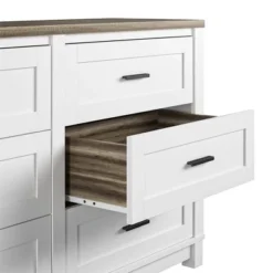 Sandlin 6 Drawer Dresser White - Room & Joy -Nexera Furniture Store GUEST 12a6027a b95e 42c8 8180 945e767826d4