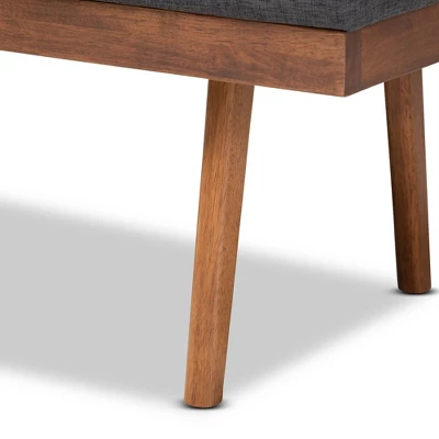 Larisa Wood Bench - Baxton Studio 4 Larisa Wood Bench - Baxton Studio - Image 2