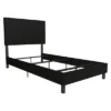 Twin Janford Upholstered Bed Black Faux Leather - Room & Joy -Nexera Furniture Store GUEST 152b7e3d b5f8 4705 9cab 4c0707334bb5