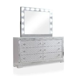 5pc Tenaya Bedroom Set Silver/Gray - HOMES: Inside + Out -Nexera Furniture Store GUEST 16a2fced 82a0 403b bd9d b9b8638575ab