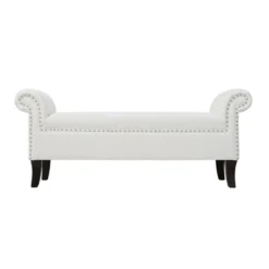 Jennifer Taylor Home Kathy Roll Arm Entryway Accent Bench -Nexera Furniture Store GUEST 1795d2e6 89ee 488a b191 35f72f87126f