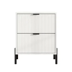 Festivo 5pc Modern Elegance Bedremm Chest And 2 Dressers And 2 Drawer Nightstands Set Off-White -Nexera Furniture Store GUEST 1811ba89 be15 4fc6 877f 9d74ef557855