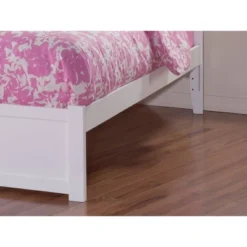 Newport Bed With Twin Urban Trundle Bed Flat Panel Footboard - AFI -Nexera Furniture Store GUEST 18b14b3e 83ef 4b12 a5f0 d8bad602886d