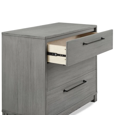 Simmons Kids' Willow 3 Drawer Dresser With Changing Top - Rustic Ash 10 Simmons Kids' Willow 3 Drawer Dresser With Changing Top - Rustic Ash - Image 8