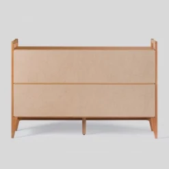 Mid-Century Modern Solid Wood Paneled 6 Drawer Dresser - Saracina Home -Nexera Furniture Store GUEST 19a4426e 2b8a 46eb b618 4463c8133a73