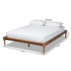 Romy Wood Bed Frame Ash Walnut - Baxton Studio 17 Romy Wood Bed Frame Ash Walnut - Baxton Studio -Nexera Furniture Store GUEST 1a3b1e39 0736 4859 9226 cb84ca5e05c1