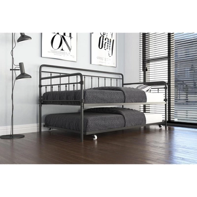 Twin Waldorf Metal Daybed/Trundle - Room & Joy 3 Twin Waldorf Metal Daybed/Trundle - Room & Joy