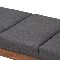 Larisa Wood Bench - Baxton Studio