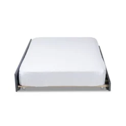 Cintia Wood Bed With Trundle Gray - Baxton Studio