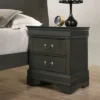 Sliver 2 Drawer Nightstand - HOMES: Inside + Out