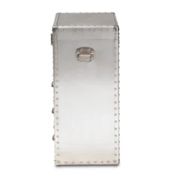 Serge Metal 3 Drawer Accent Storage Chest Silver - Baxton Studio -Nexera Furniture Store GUEST 1ed3aca6 1e3d 4f57 97b5 e18f6265297d