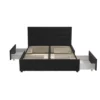 Elizabeth Velvet Upholstered Bed With Storage - CosmoLiving By Cosmopolitan 1 Elizabeth Velvet Upholstered Bed With Storage - CosmoLiving By Cosmopolitan -Nexera Furniture Store GUEST 1fae8c3b 3eea 44c5 a6fe beff5e357746