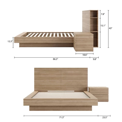 Nexera Queen 3pc Marconi Bedroom Set 4 Nexera Queen 3pc Marconi Bedroom Set - Image 2