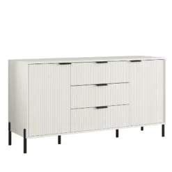 Festivo 4pc Modern Elegance Bedremm Chest And Dresser And 2 Drawer Nightstands Set Off-White -Nexera Furniture Store GUEST 22676e34 882b 4bf2 9044 ef819a0c35ab