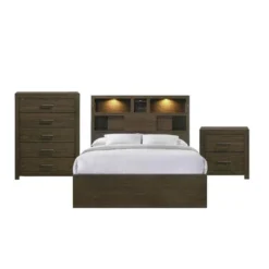 3pc Hendrix Music Bedroom Set Walnut - Picket House Furnishings -Nexera Furniture Store GUEST 22976fca efd0 4fc9 ba75 5965eec0fd6e