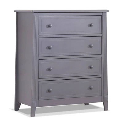 Sorelle Berkley 4 Drawer Chest Dresser Gray 3 Sorelle Berkley 4 Drawer Chest Dresser Gray