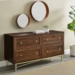 Jones Horizontal Modern 4 Drawer Dresser - Saracina Home -Nexera Furniture Store GUEST 2333e070 7597 4235 9d7d 59f86f890d2f