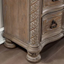 5pc Lellen Bedroom Set Beige/Rustic Natural Tone - HOMES: Inside + Out -Nexera Furniture Store GUEST 233caf0e ff0e 4689 81da 2dc9447d3a06