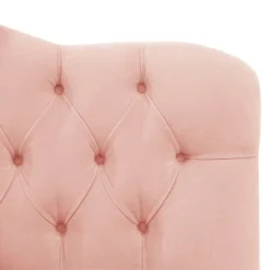 Full Tufted Headboard In Velvet Blush Pink - Skyline Furniture -Nexera Furniture Store GUEST 23cc711b 5efa 47a1 b99a 226dc6f73412