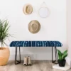 Ninola Design Navy Ink Striped Bench Blue/Black - Deny Designs -Nexera Furniture Store GUEST 2481a7dd a720 48ca bdbe 4dfa4a8e32c7