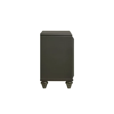Faris 2 Drawer Nightstand Black - Picket House Furnishings 4 Faris 2 Drawer Nightstand Black - Picket House Furnishings - Image 2