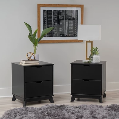 Powell Set Of 2 Pensy 2 Drawer Nightstands 3 Powell Set Of 2 Pensy 2 Drawer Nightstands