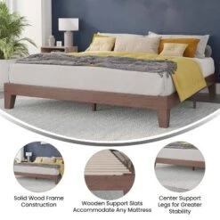 Amalia Solid Wooden Platform Bed With Wooden Support Slats - Taylor & Logan 14 Amalia Solid Wooden Platform Bed With Wooden Support Slats - Taylor & Logan -Nexera Furniture Store GUEST 26c1f92d 8dd7 4b15 a18d 38da021eafc0