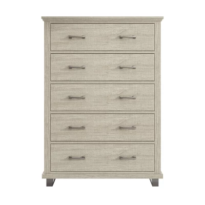 38'' Chest With 5 Drawers Beige - Accent Furniture 3 38'' Chest With 5 Drawers Beige - Accent Furniture
