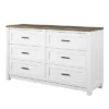 Sandlin 6 Drawer Dresser White - Room & Joy 2 Sandlin 6 Drawer Dresser White - Room & Joy -Nexera Furniture Store GUEST 2748740d 34c9 4160 a8b2 3498f6d16eca