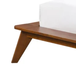 HOMES: Inside + Out 3pc Full Riverstone Mid-Century Boucle Platform Bedroom Set With 2 Nightstands Walnut -Nexera Furniture Store GUEST 29ba47ef eccf 45f3 9d03 36c2a998a437