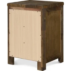 Stratford 3 Drawer Nightstand Rustic Brown - Finch -Nexera Furniture Store GUEST 2a96db1c aff7 4559 b2f6 758896a3e080