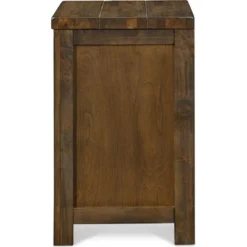 Stratford 3 Drawer Nightstand Rustic Brown - Finch -Nexera Furniture Store GUEST 2a96f37a ebb8 4d6d 91c3 0c5267f690d8