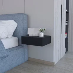 Sapphtopaz Floating Nightstand With Spacious Storage Drawer Modern Night Stand With Wall-Mounted Design, Bedside Table For Bedroom, Living Room -Nexera Furniture Store GUEST 2bdcf058 5ca9 4719 ad9a 170ad5bbeaed