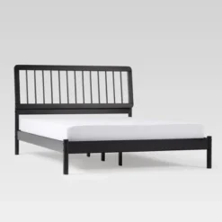 Saracina Home Queen MidCentury Modern Solid Wood Bed With Framed Spindle Headboard 25 Saracina Home Queen MidCentury Modern Solid Wood Bed With Framed Spindle Headboard -Nexera Furniture Store GUEST 2bdfe622 98fd 450e b2ba 28c10e08a739